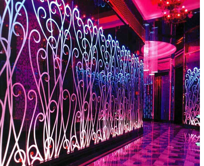 軟體燈帶在展會和活動中的應用可以節約制作成本